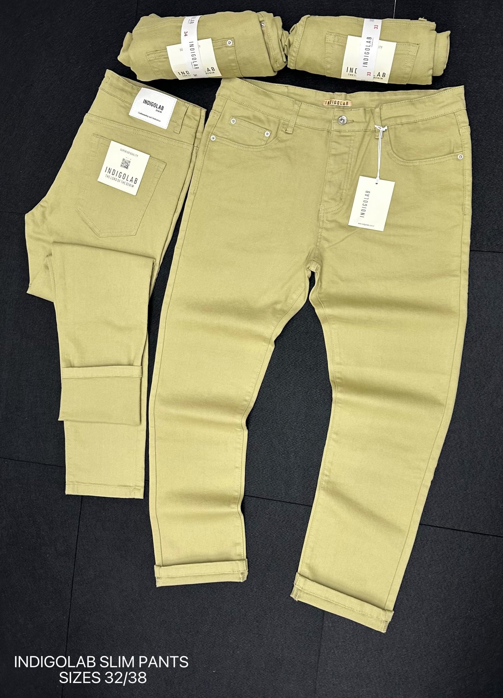 X-Ray Slim Fit Stretch Jeans Trouser